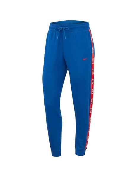 Pantalón Mujer Nike Logo Tape Azul