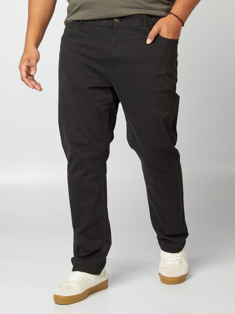 Pantalón slim L32 - Negro