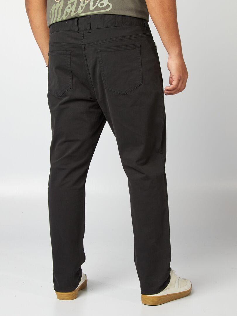 Pantalón slim L32 - Negro