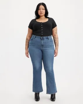 Pantalón Vaquero Campana Mujer Talla Grande