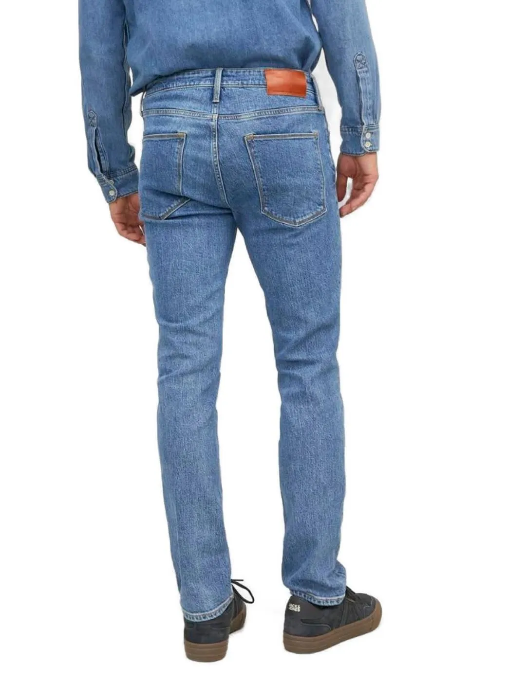 Pantalón vaquero Jack&Jones Clark blue denim regular hombre