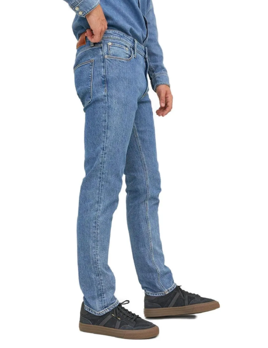 Pantalón vaquero Jack&Jones Clark blue denim regular hombre