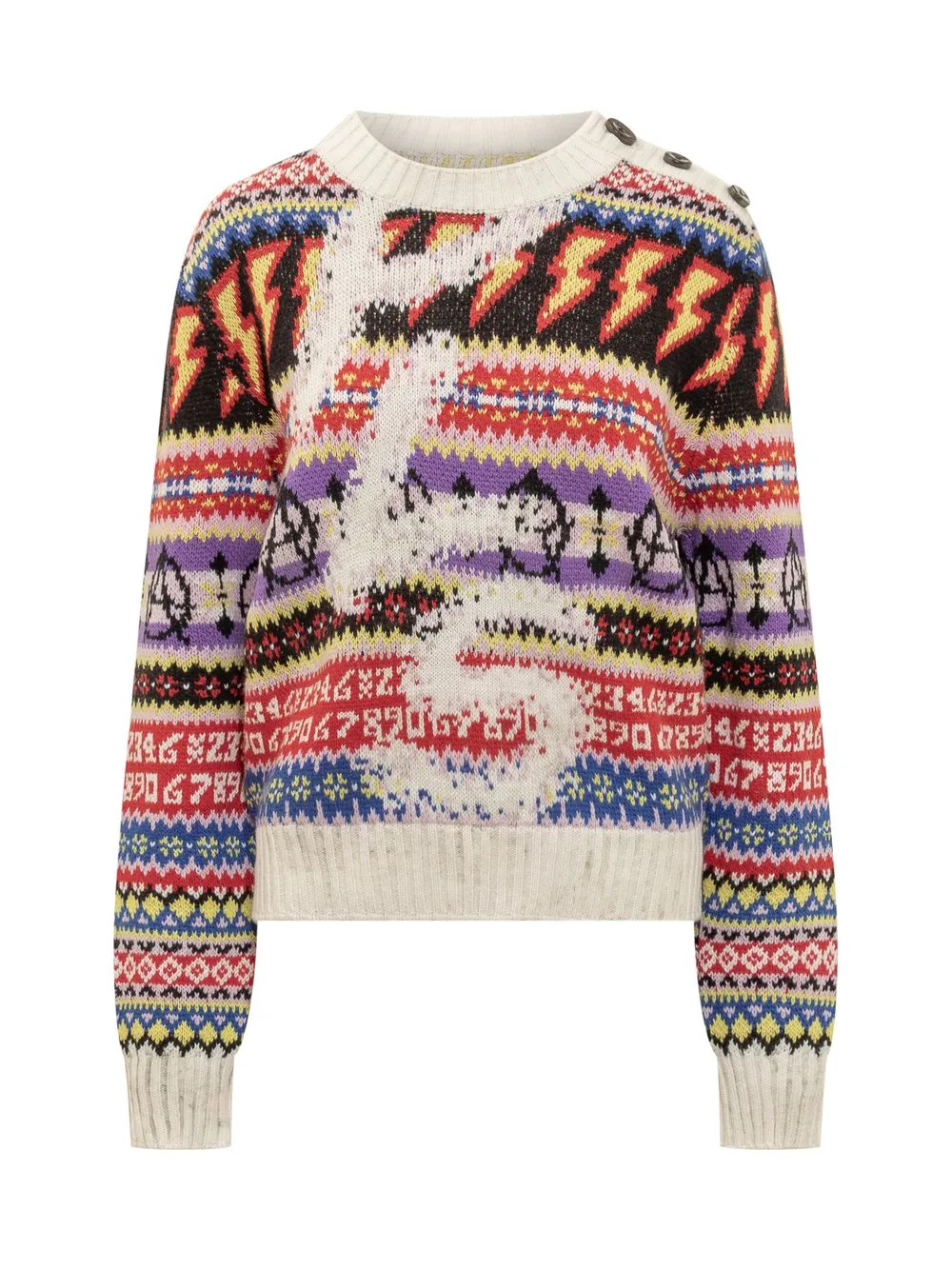 PHILOSOPHY DI LORENZO SERAFINI Jacquard Sweater