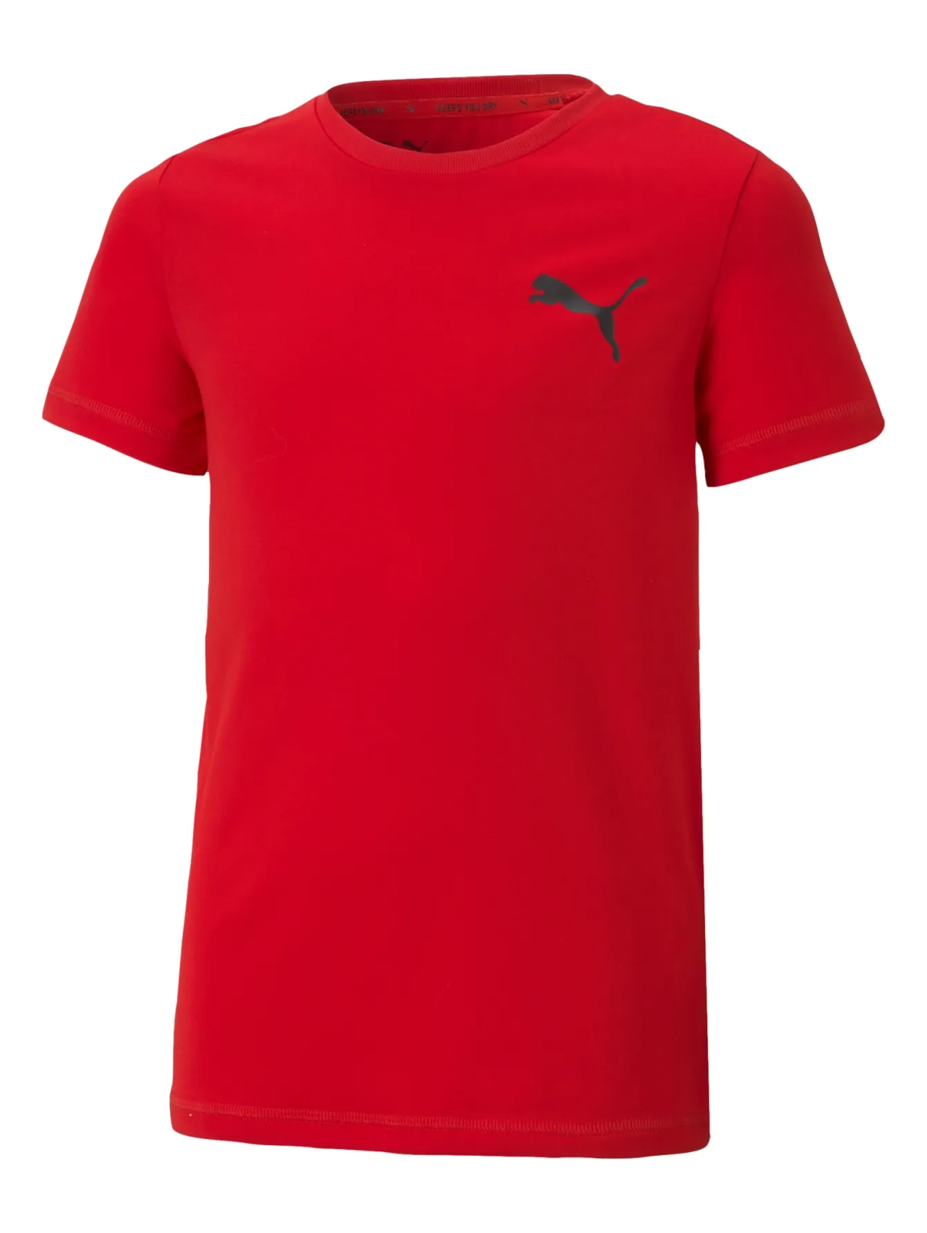 Playera Puma 586980 11 Rojo Para Niño