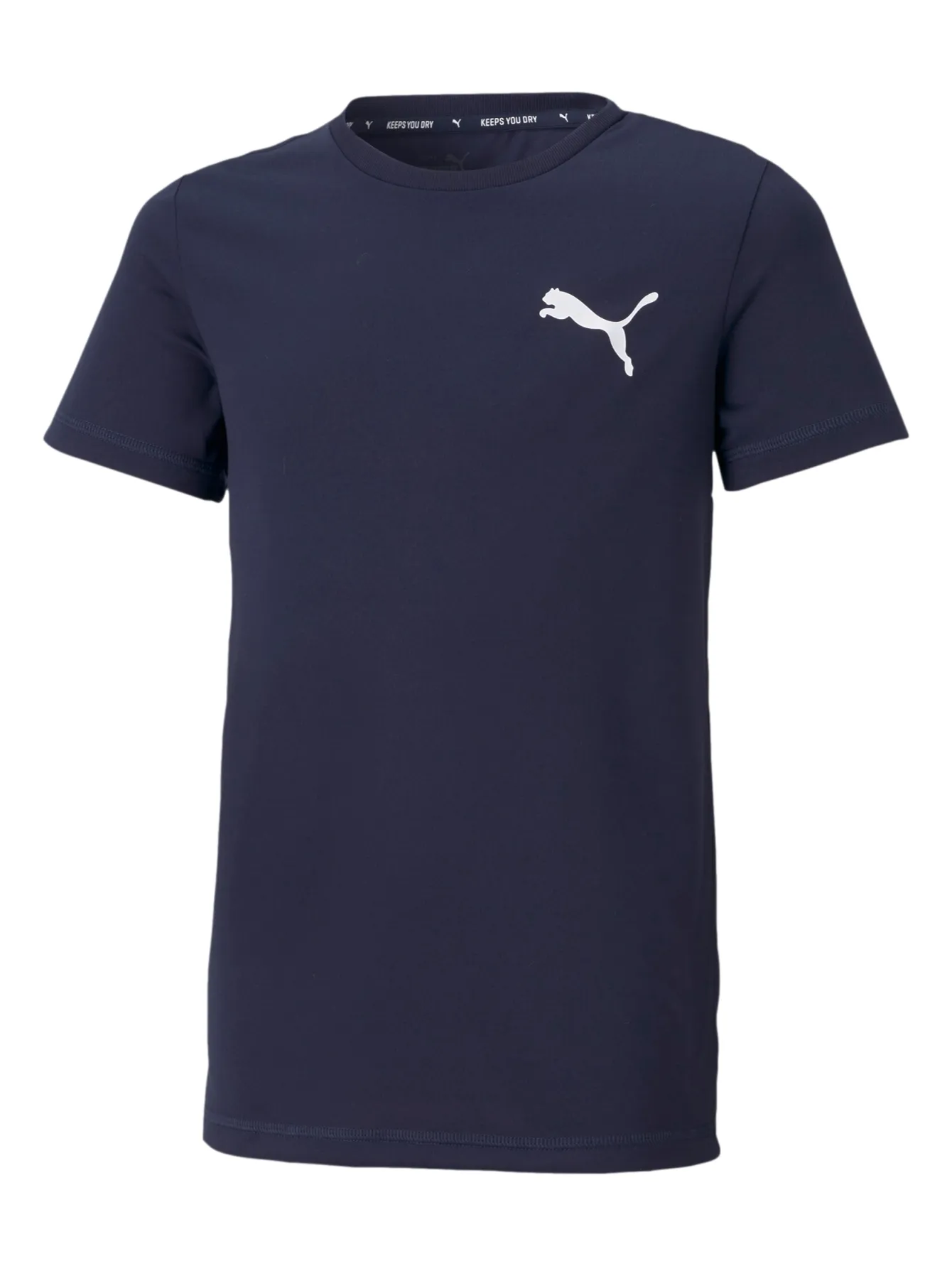 Playera Puma Active Small Azul Para Niño