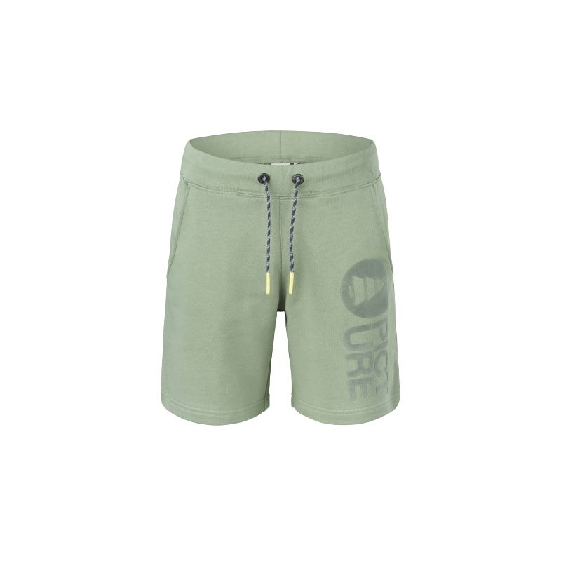 Short Picture Basement (spray verde) Hombres