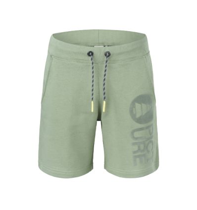 Short Picture Basement (spray verde) Hombres