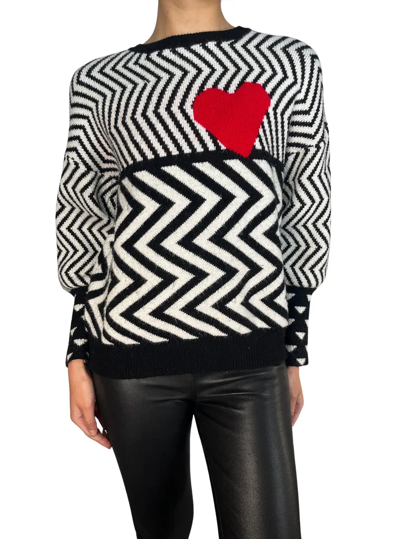 SIN MARCA Sweater Heart
