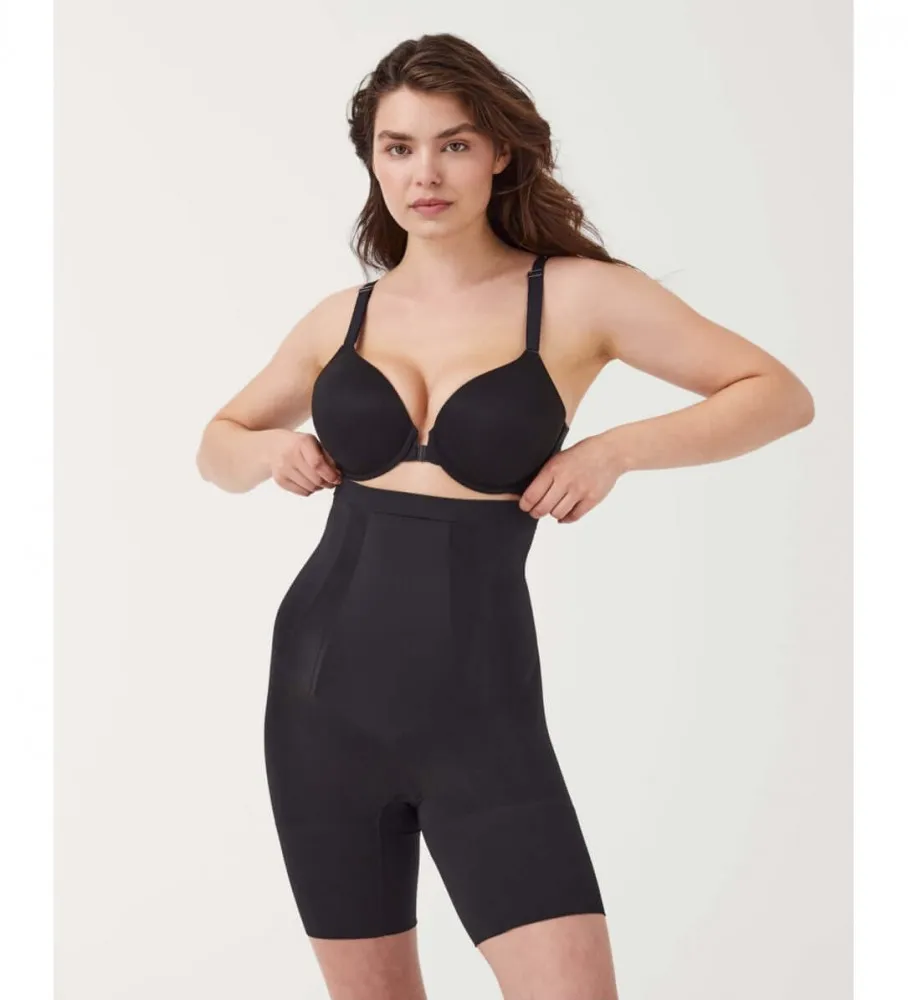 SPANX FAJA PANTALÓN SÚPER REDUCTORA DE TALLE ALTO NUDE NEGRO