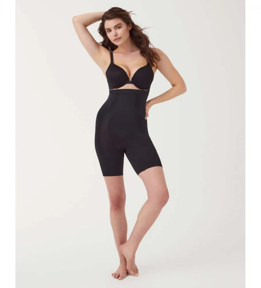 SPANX FAJA PANTALÓN SÚPER REDUCTORA DE TALLE ALTO NUDE NEGRO