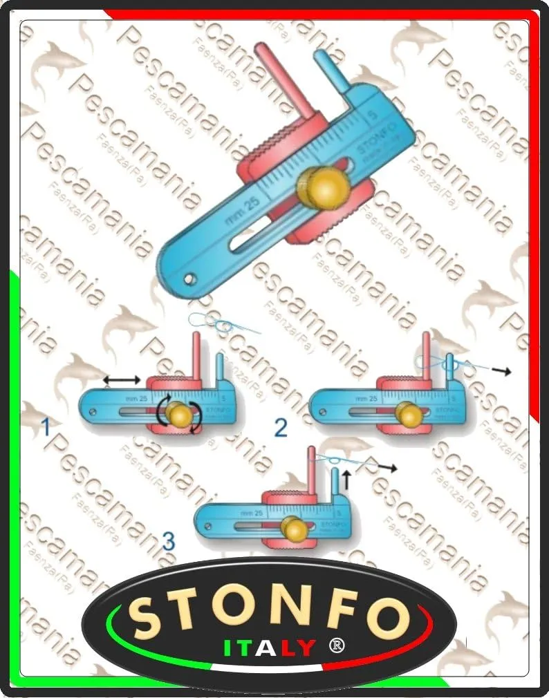 STONFO  CALIBRE PARA NUDOS  COLOR MULTICOLOR