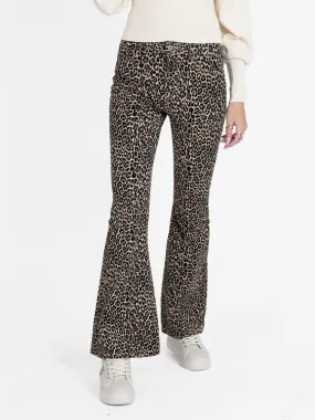 Vestella Pantalón acampanado de mujer slim fit de lunares