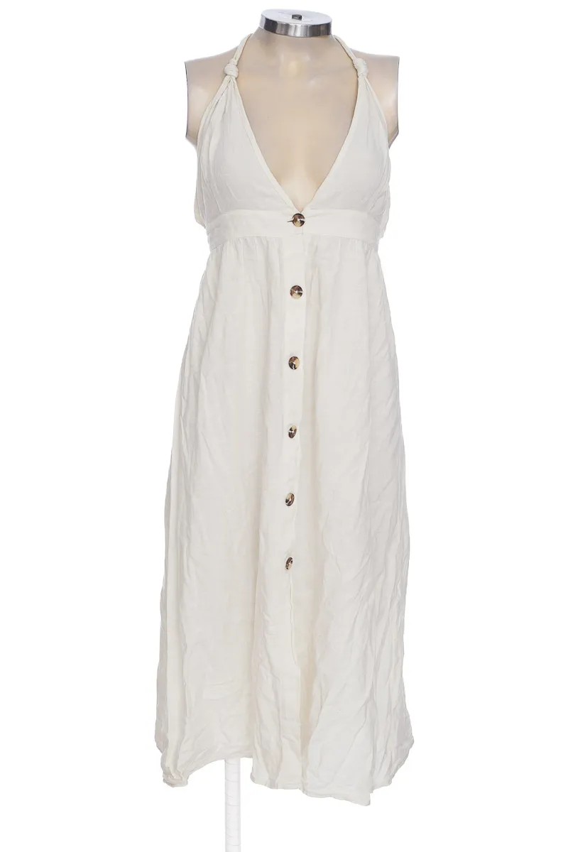 VESTIDO / ENTERIZO COLOR BLANCO  YERBA BUENA