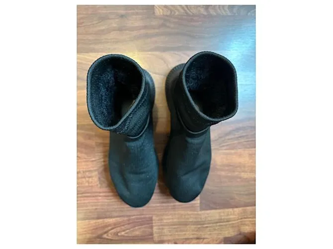 Zapatilla alta Repetto negra Negro 