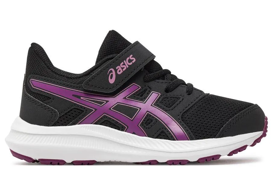 Zapatillas Asics Jolt 4 PS Velcro Negro/Morado