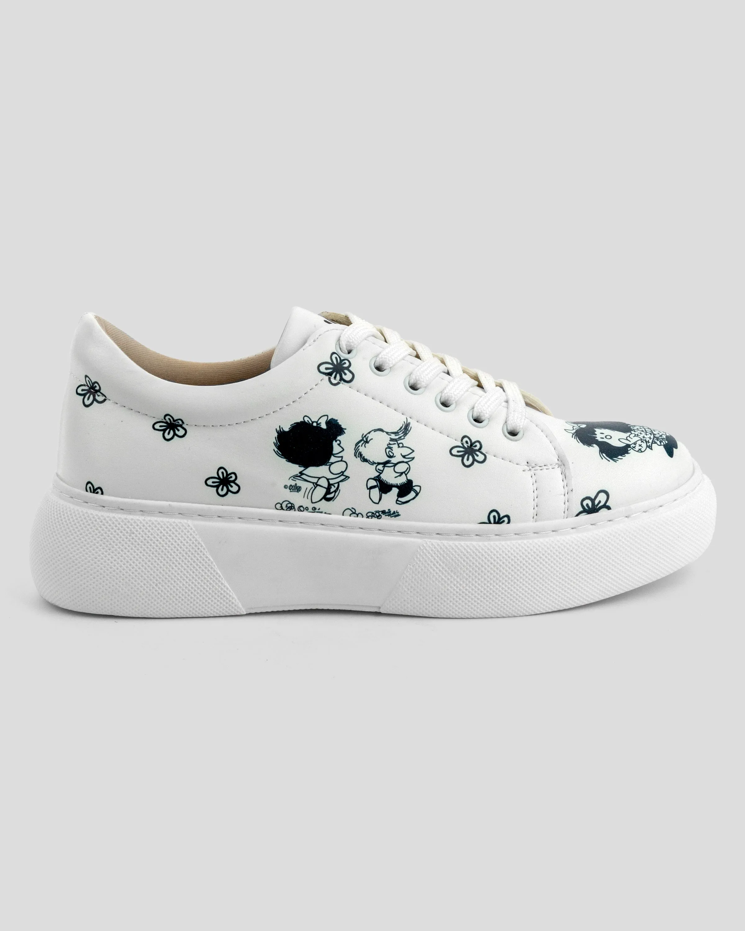 Zapatillas con plataforma de Mafalda en Pijama