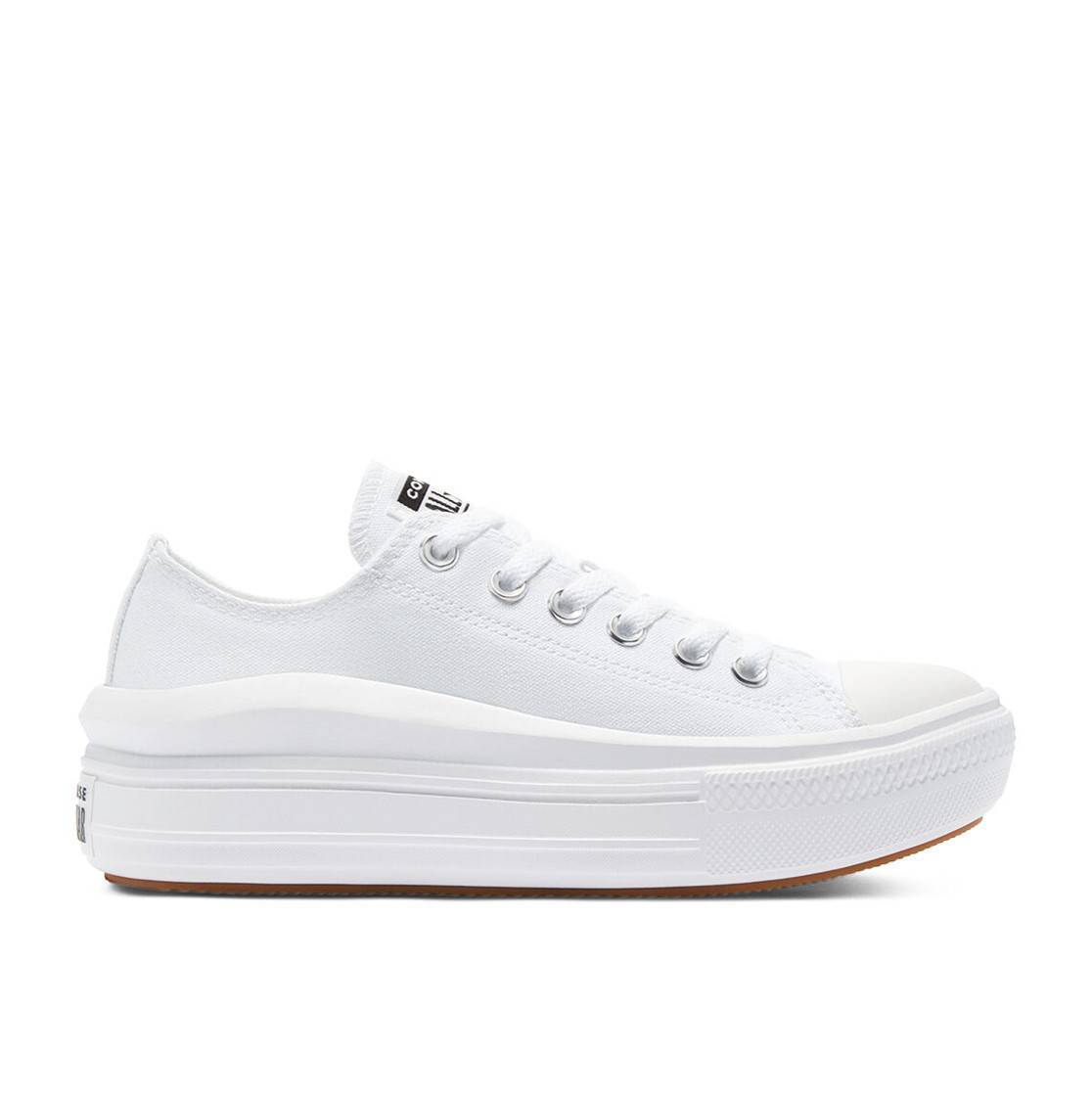 Zapatillas Converse Canvas Color Chuck Taylor All Star Move Blanco