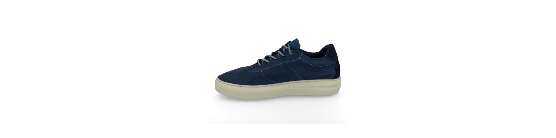 ZAPATILLAS DE VESTIR HOMBRE PIEL MOD. ALEX AZUL