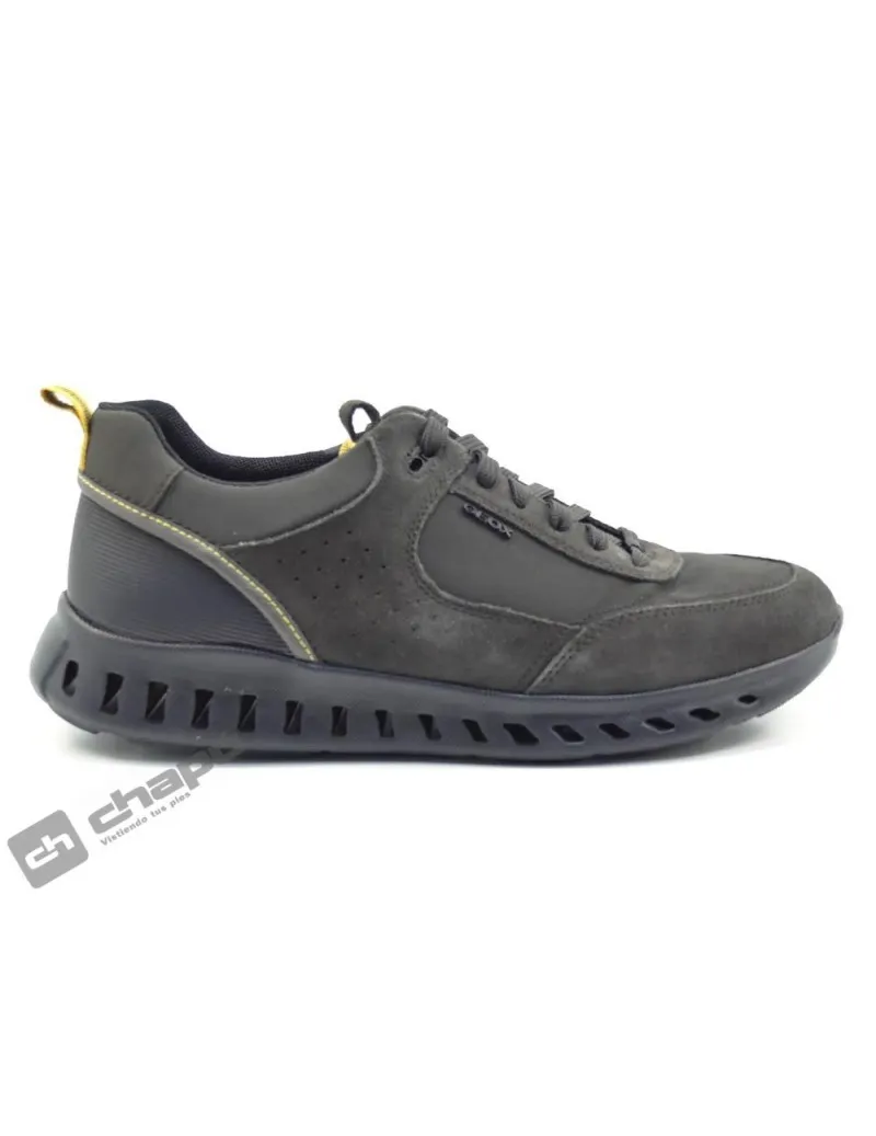 Zapatillas Deportiva Antracita Geox U25dya 02011