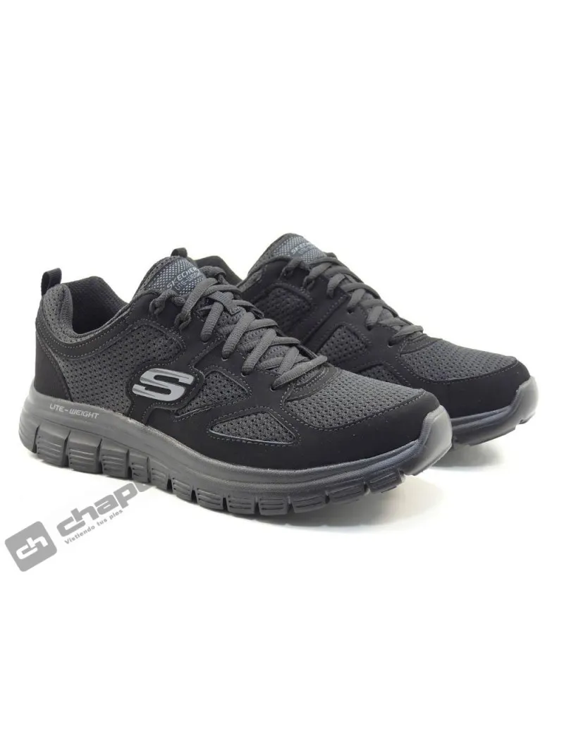 Zapatillas Deportiva Negro Skechers 52635