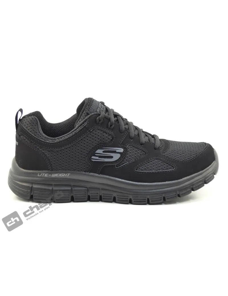 Zapatillas Deportiva Negro Skechers 52635