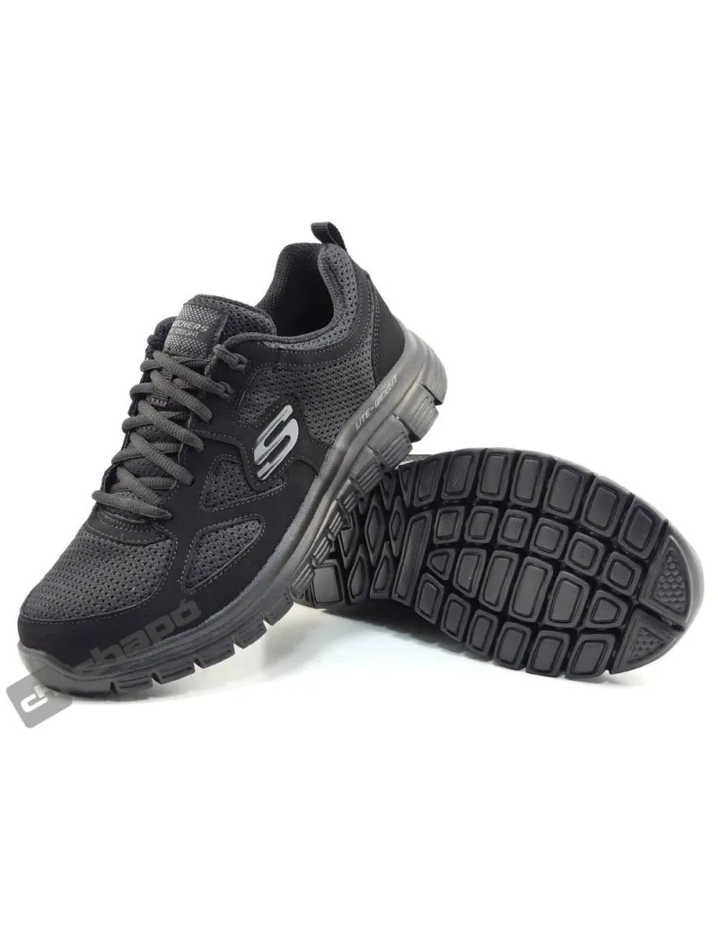 Zapatillas Deportiva Negro Skechers 52635