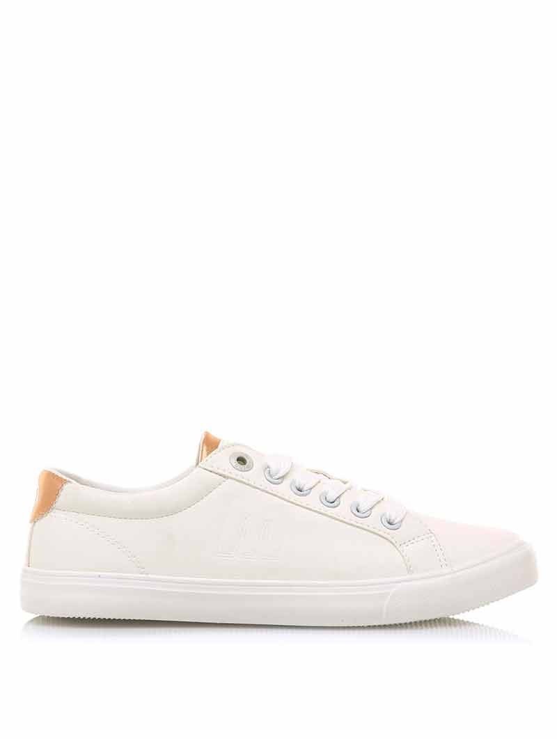 Zapatillas deportivas Ari Mustang planas 69994 blanco