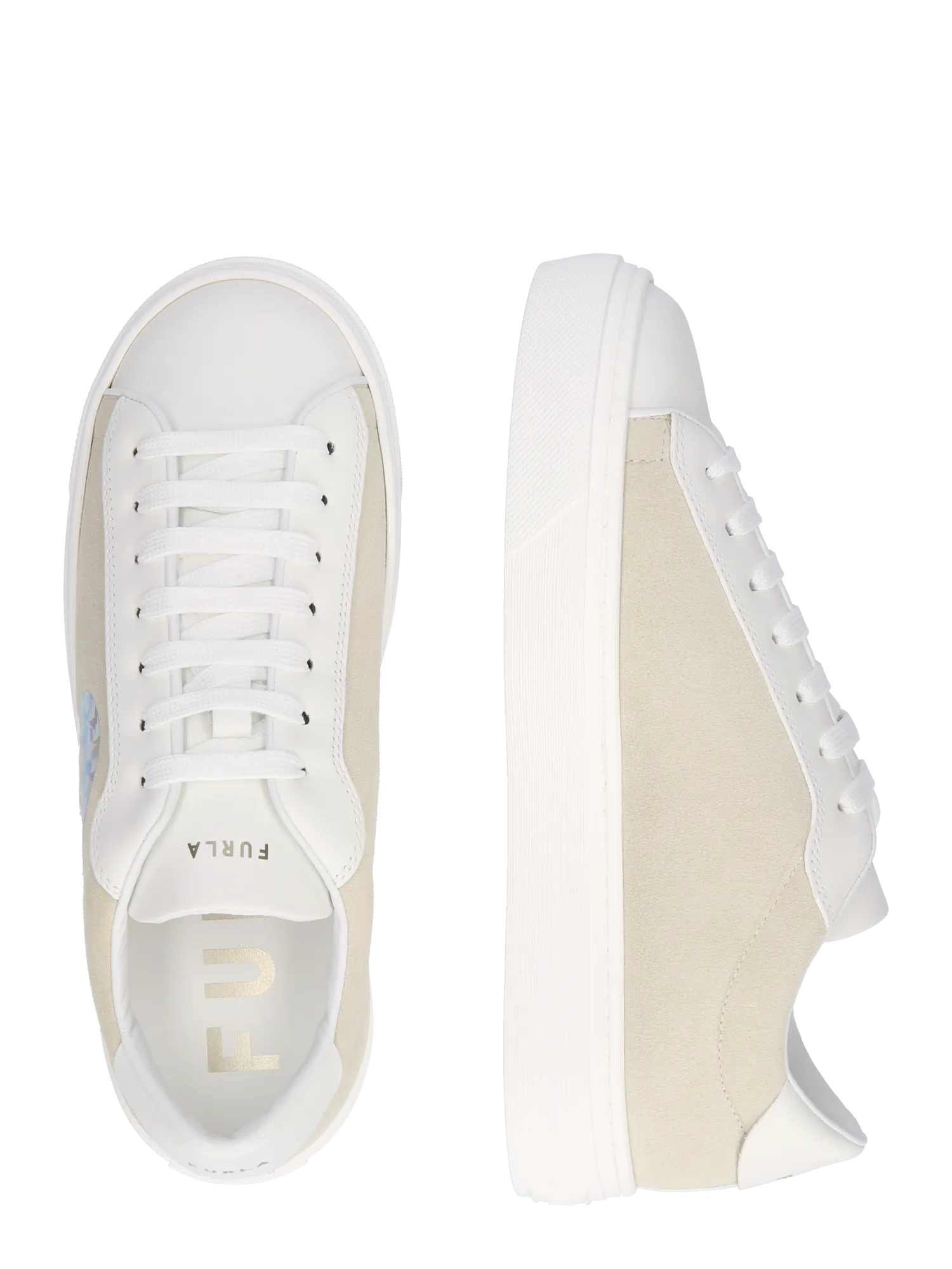 Zapatillas deportivas bajas 'JOY' FURLA en Blanco, Blanco Lana