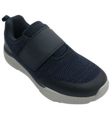 Zapatillas deportivas velcro hombre Doctor Cutillas en azul marino