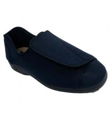 Zapatillas hombre desmontables pies delicados Alberola en azul marino