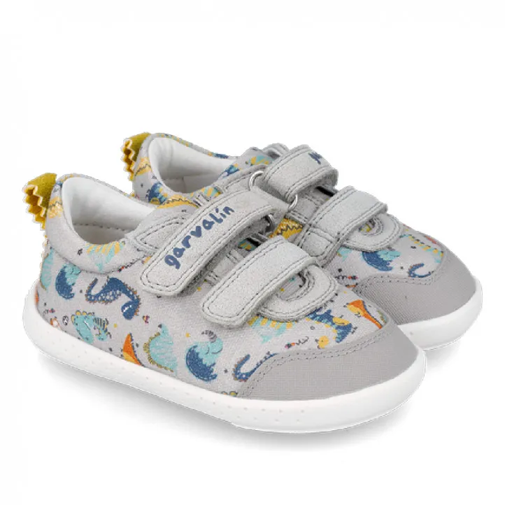 ZAPATILLAS LONA GARVALIN DE NIñO GRIS 242349B