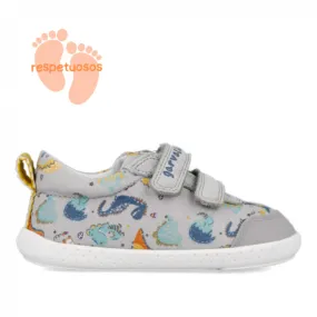 ZAPATILLAS LONA GARVALIN DE NIñO GRIS 242349B