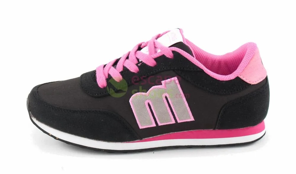 Zapatillas MTNG 56406 New Raspa Black Mesh Fuchsia