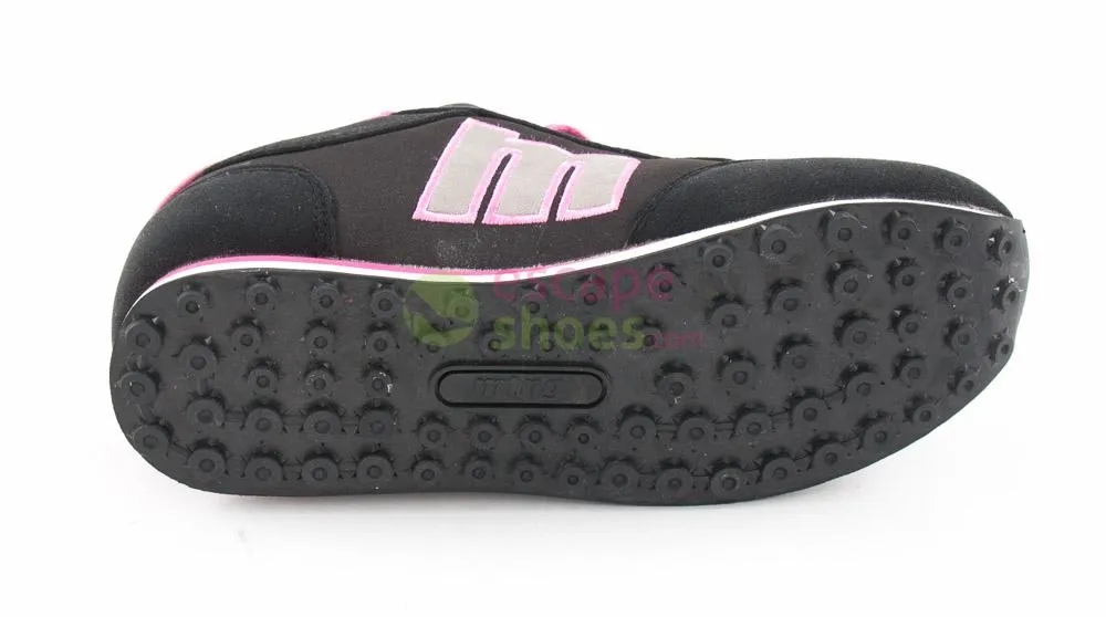 Zapatillas MTNG 56406 New Raspa Black Mesh Fuchsia