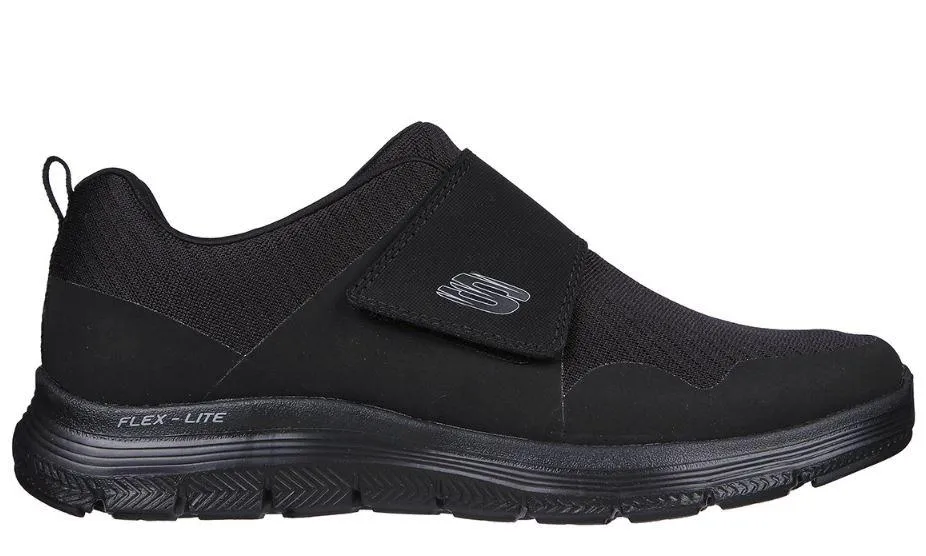 Zapatillas Skechers Flex Advantage 4.0-Upshift Velcro Negras