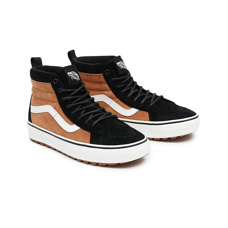 Zapatillas Vans Ua Sk8-hi Mte-1 (Negro/marrón/blanco)