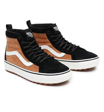 Zapatillas Vans Ua Sk8-hi Mte-1 (Negro/marrón/blanco)