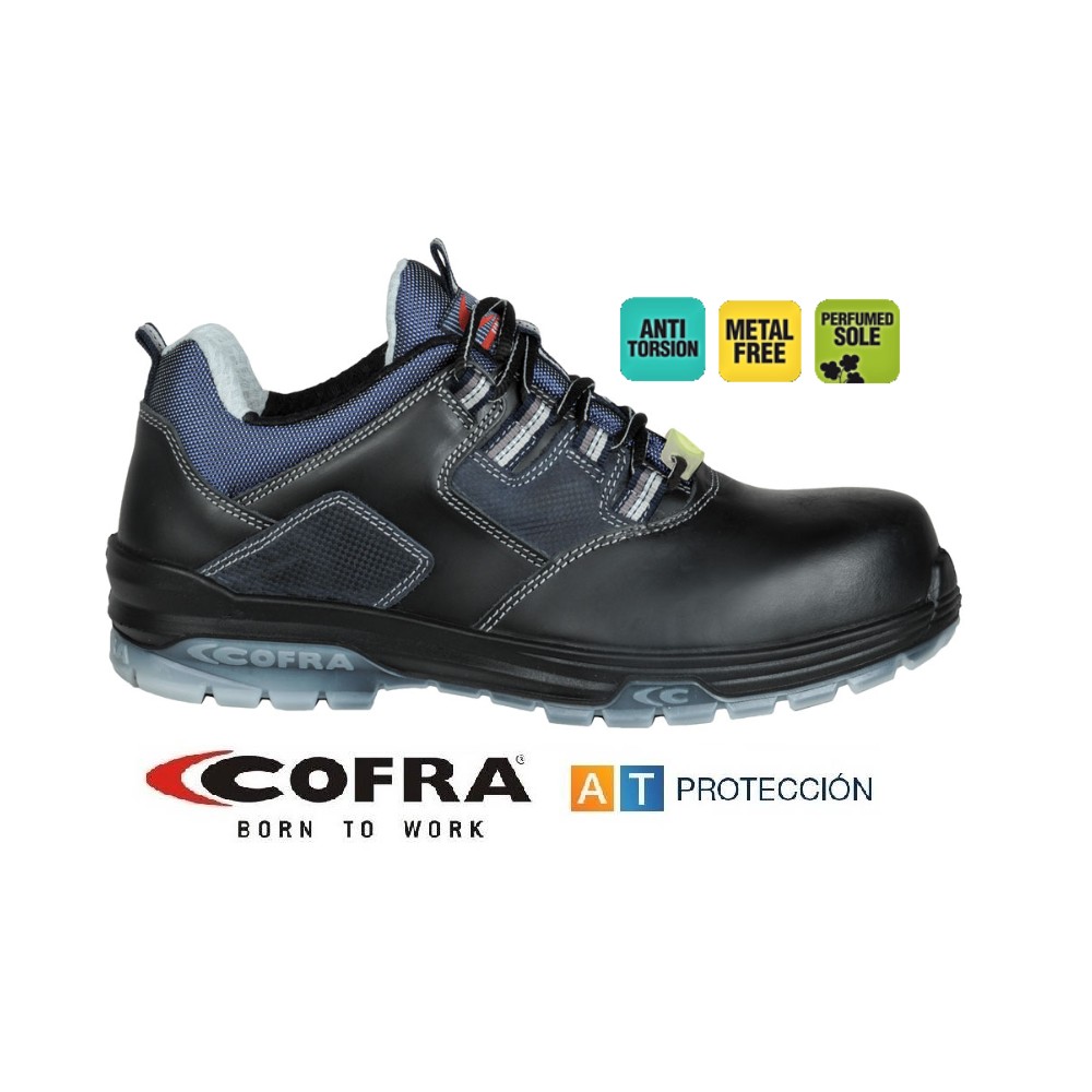 Zapatos Cofra Rap Black S3 ESD SRC