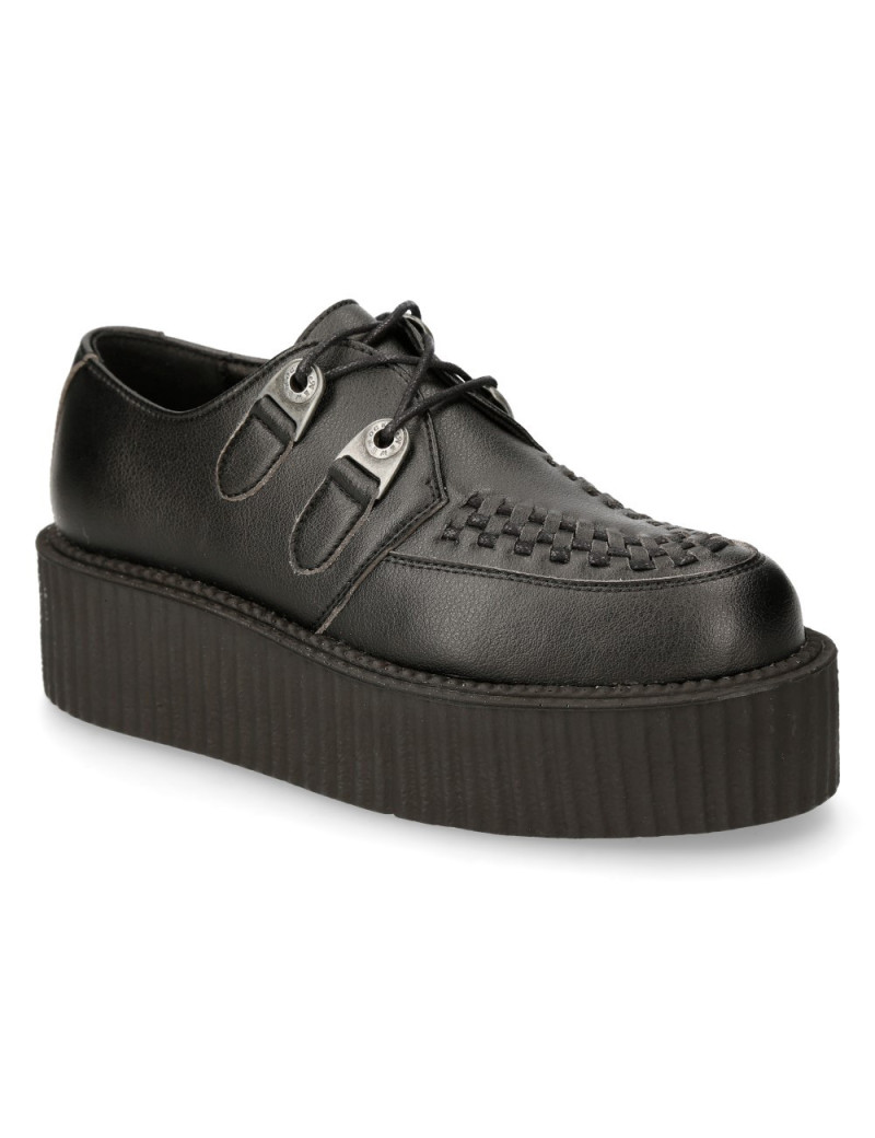 Zapatos Creeper vegan negro