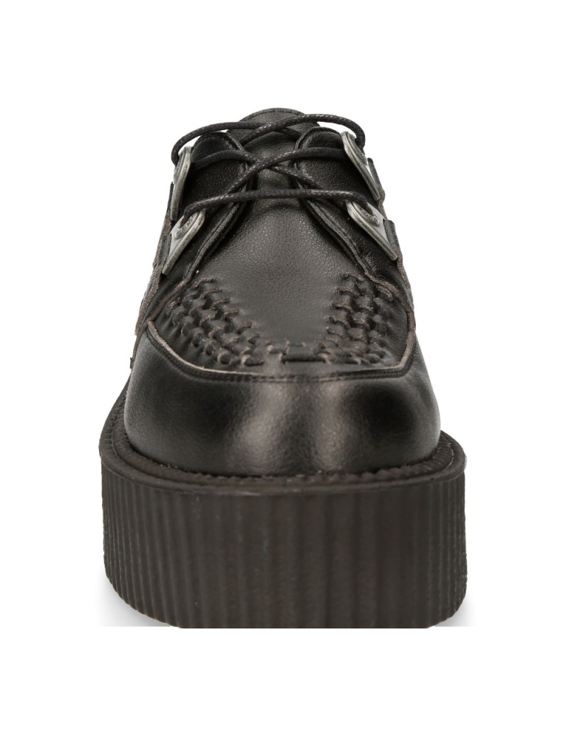 Zapatos Creeper vegan negro