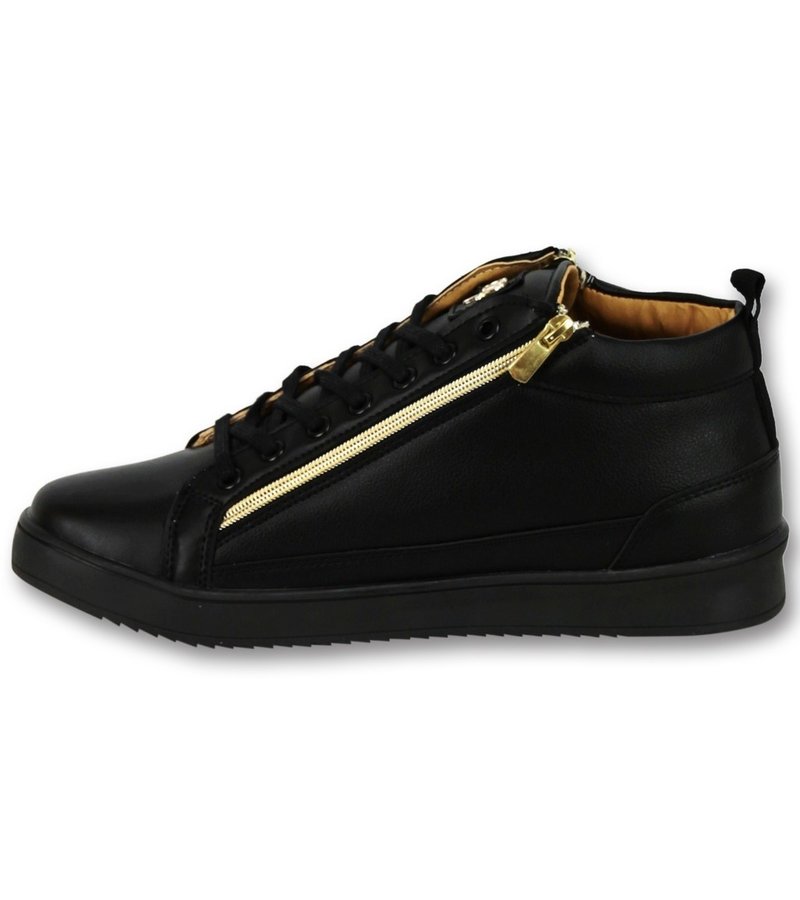 Zapatos de Hombre - Bee Black Gold V2 - CMS98  - Negro