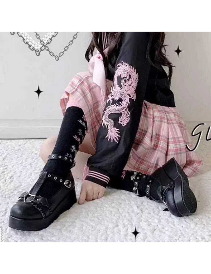 Zapatos De plataforma Lolita estilo Harajuku