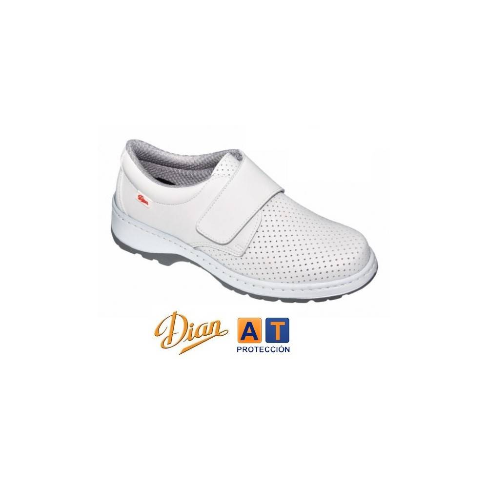 Zapatos Dian Milan SCL picados blancos