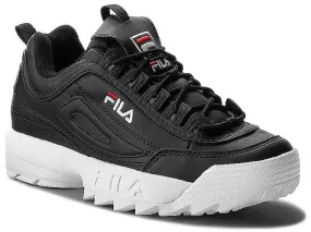 zapatos Fila Disruptor Low - Black - women´s