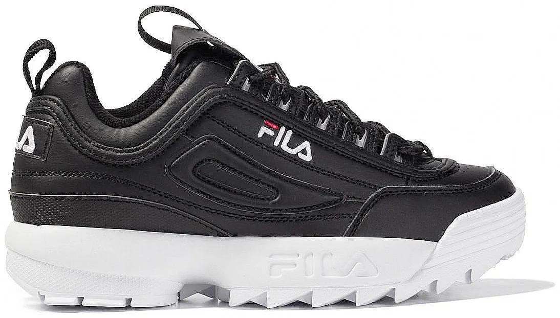 zapatos Fila Disruptor Low - Black - women´s