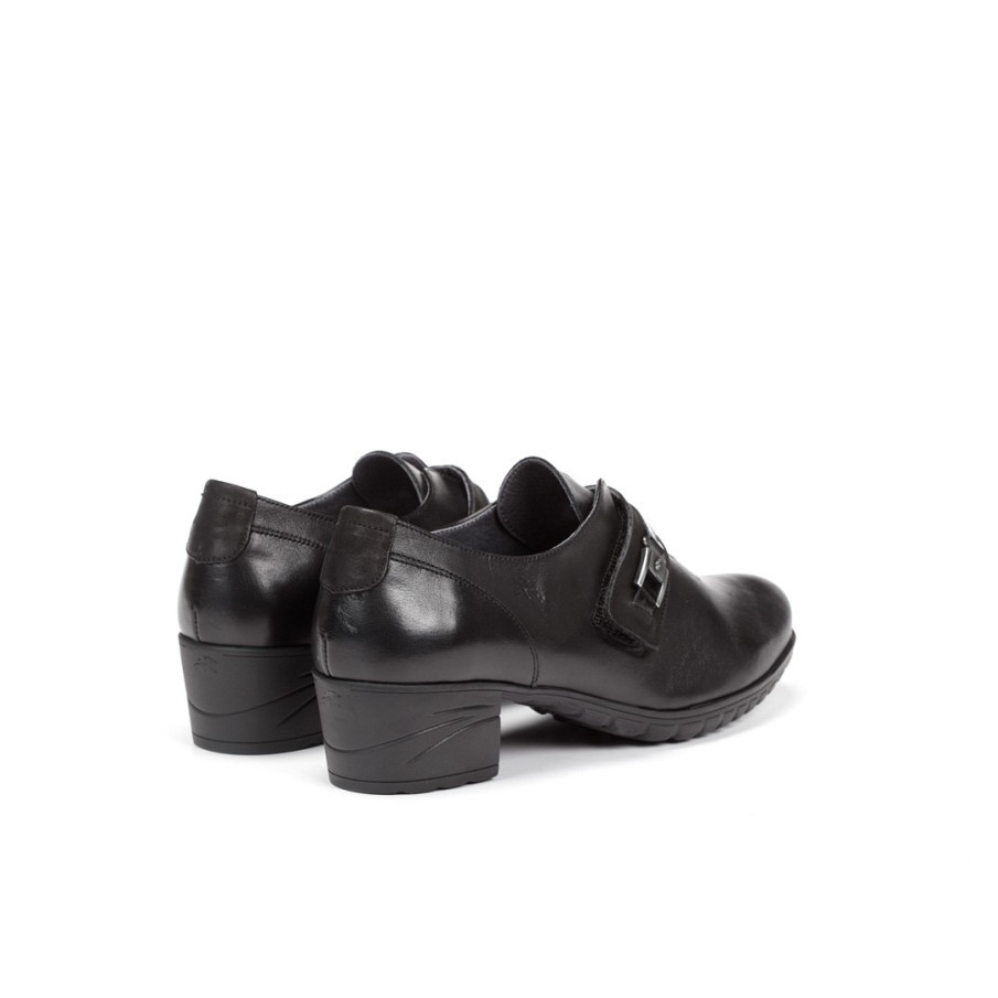 ZAPATOS FLUCHOS MUJER NEGRO.