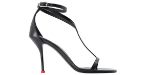 Zapatos Harness - Alexander McQueen - Cuero - Negro 