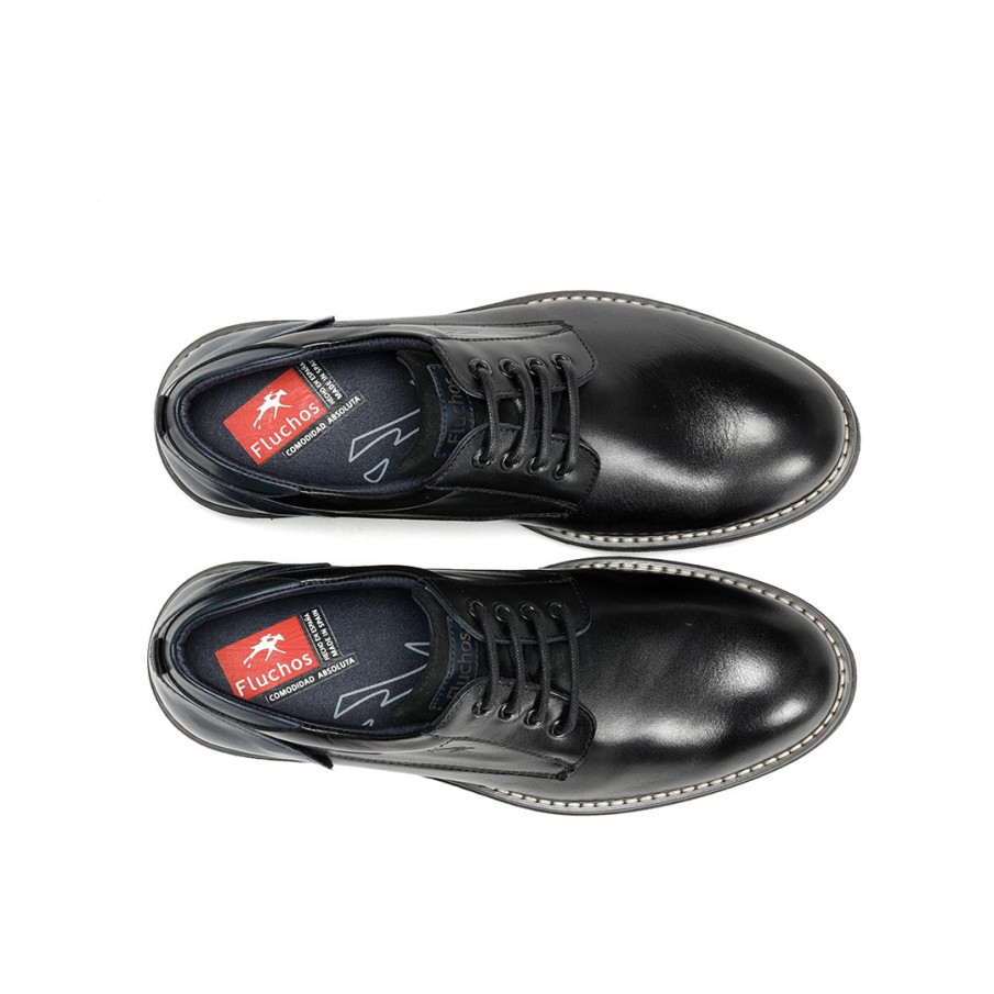 ZAPATOS HOMBRE FLUCHOS TERRY NEGRO