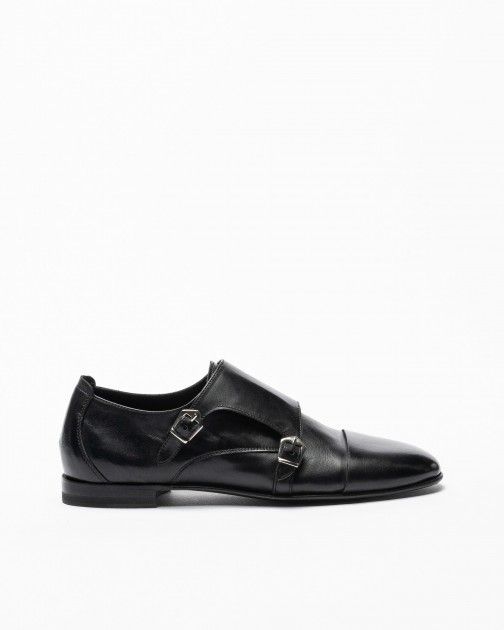 Zapatos Monkstrap PROF 6956 Negro