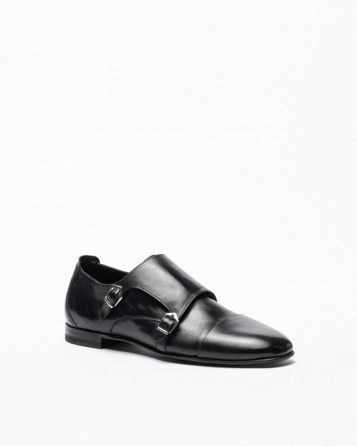 Zapatos Monkstrap PROF 6956 Negro